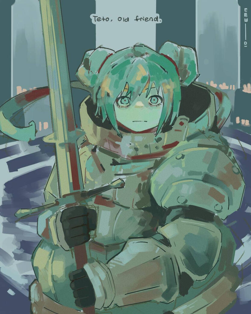 Hatsune Miku - Dark Souls ( fanart )